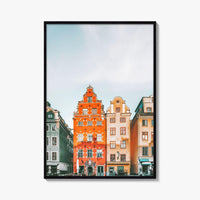 Stockholm Fine Art Photo Print, Stortorget Gamla Stan, Sweden Wall Poster, Architecture