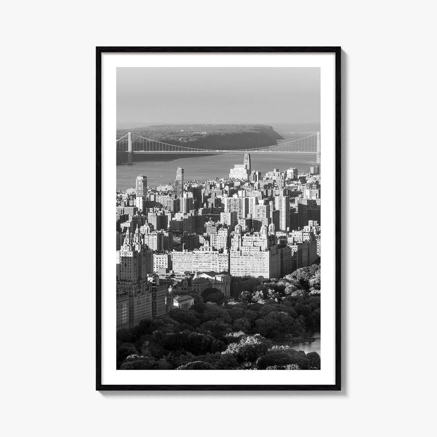 Upper West Side Black and White Fine Art Photo Print, Central Park NYC Poster