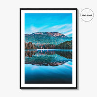 Table Rock State Park Fine Art Photo Print, Pinnacle Lake, Greenville SC Poster