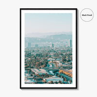 Culver City Skyline Fine Art Photo Print, Los Angeles California Poster, Baldwin Hills