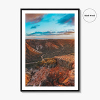Western Australia Fine Art Photo Print, Charles Knife Canyon, Exmouth, Australia Wall Poster