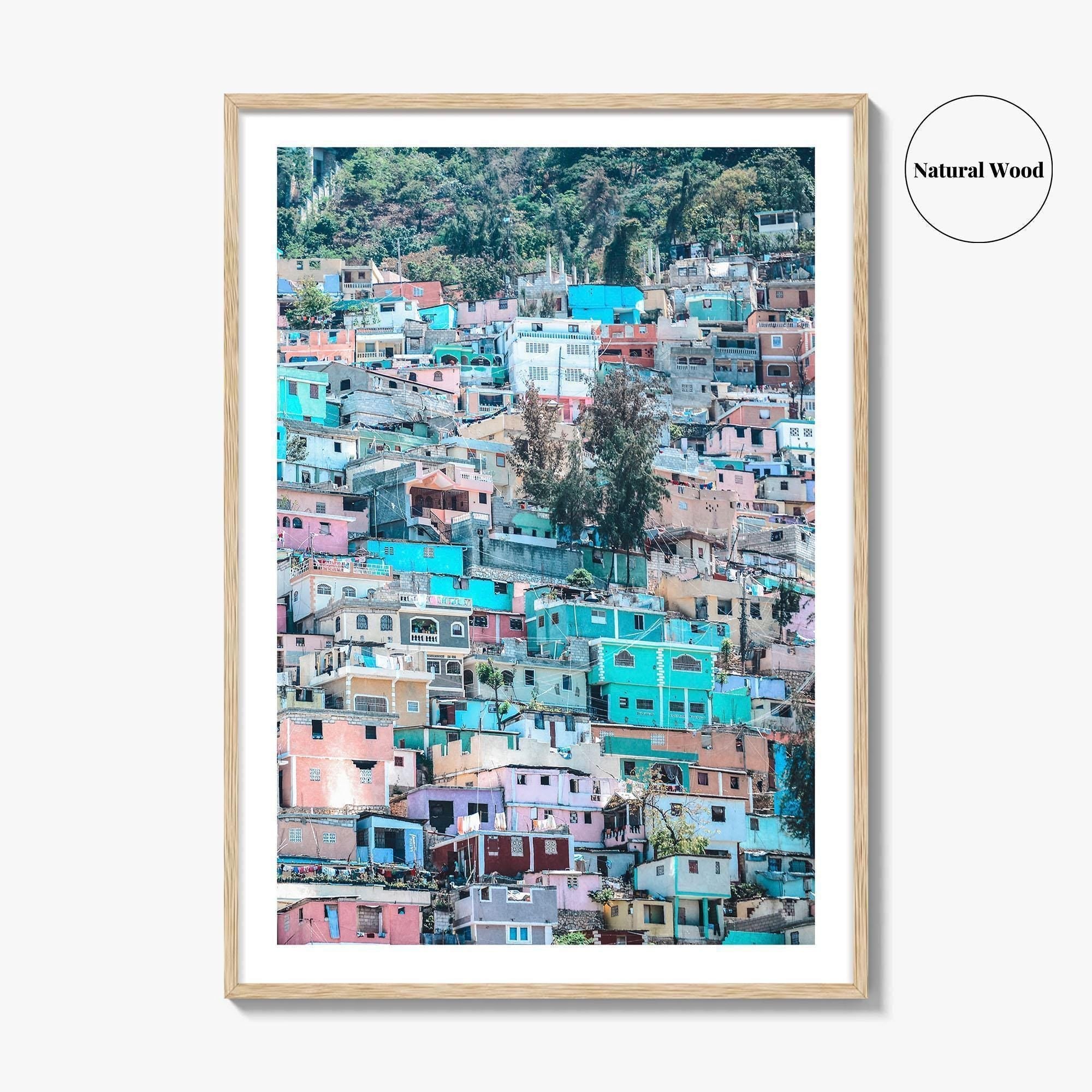Port-au-Prince Fine Art Photo Print, Haiti Wall Decor Poster, Caribbean City