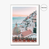 Positano Fine Art Photo Print, Amalfi Coast Wall Decor, Campania Italy Poster