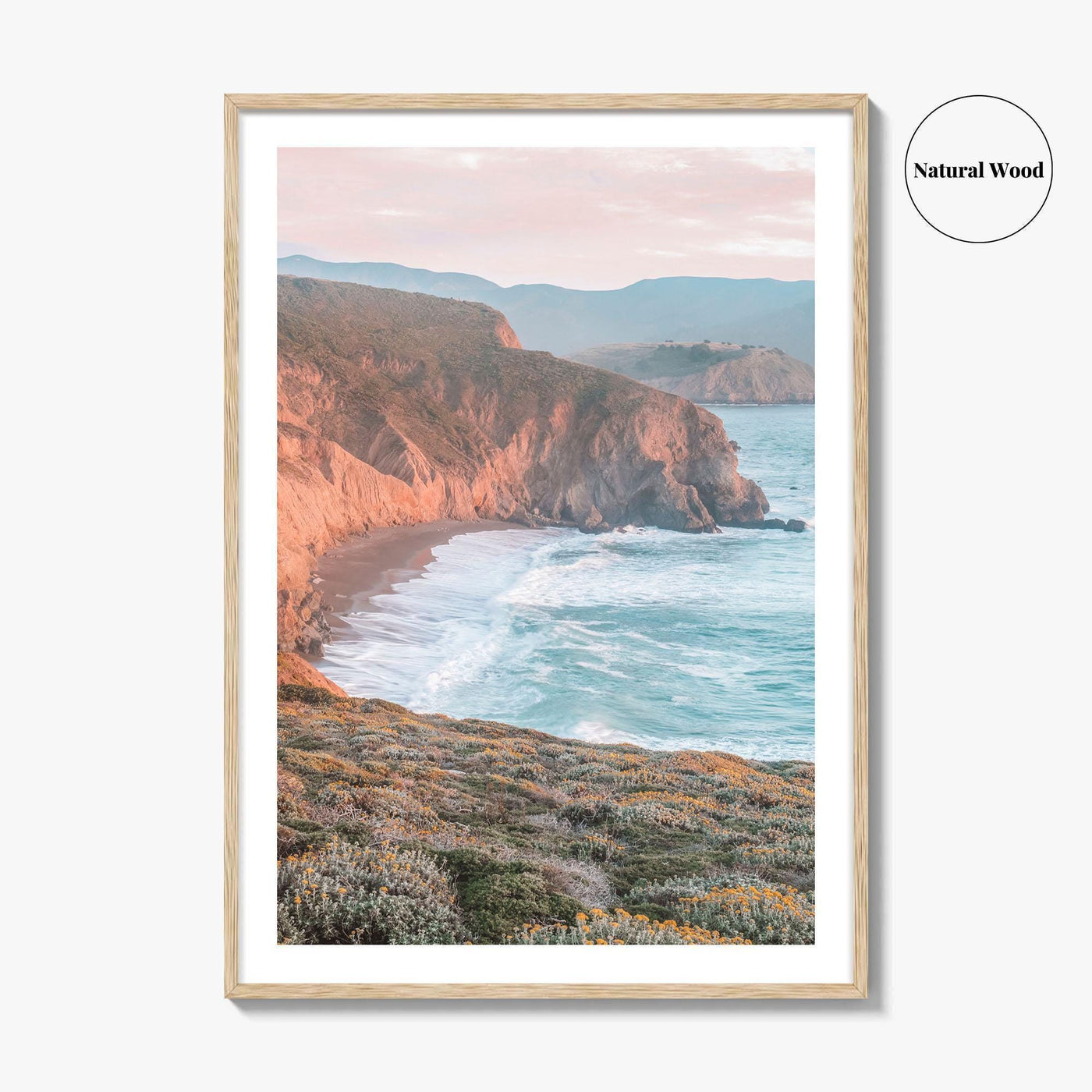 San Mateo Fine Art Photo Print, Devil's Slide, Pacific Coast California, Bay Area