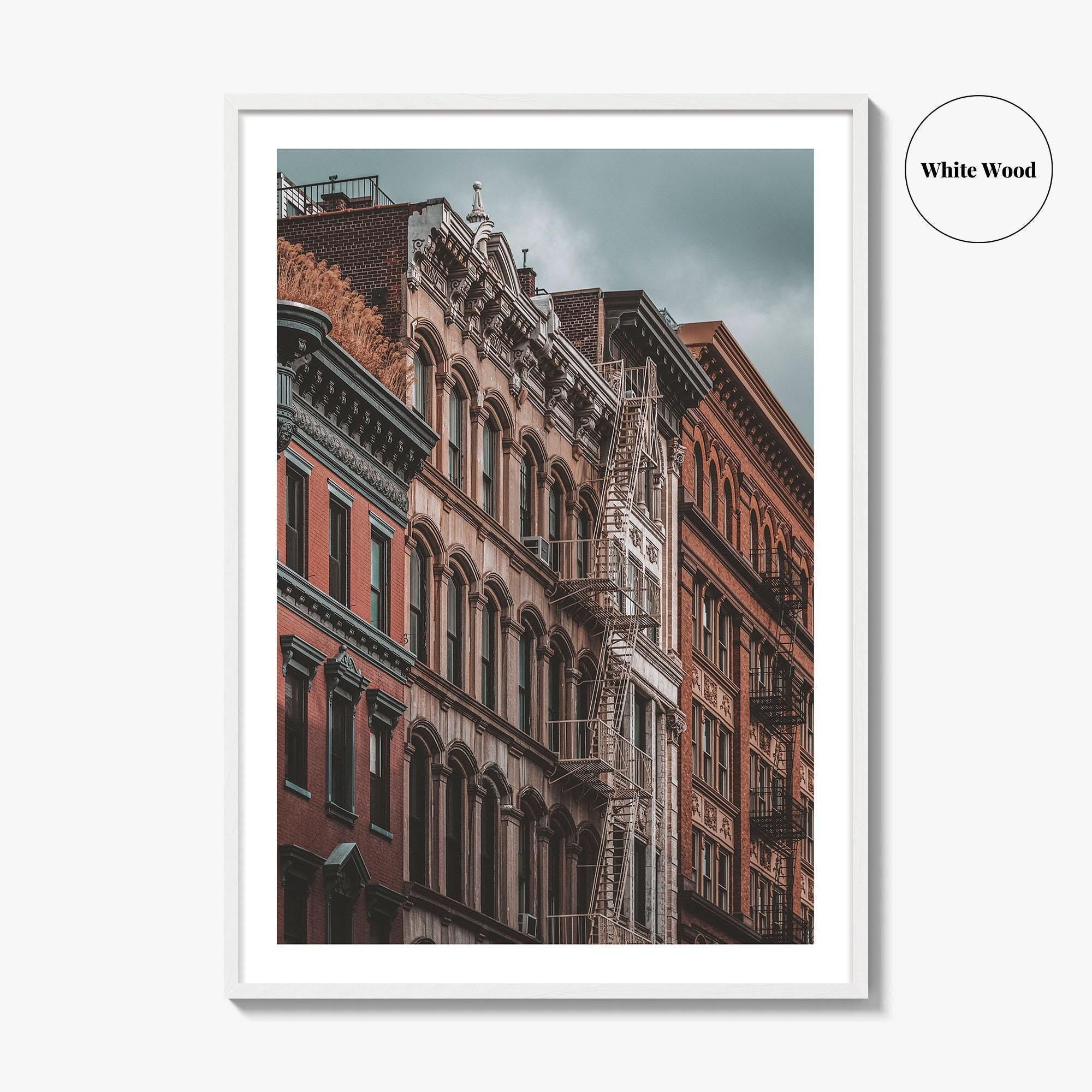 SoHo Fine Art Photo Print, Manhattan, New York City NYC, Architecture Wall Decor Poster