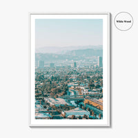 Culver City Skyline Fine Art Photo Print, Los Angeles California Poster, Baldwin Hills