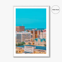 Wichita Skyline Fine Art Photo Print, Kansas Wall Poster, USA