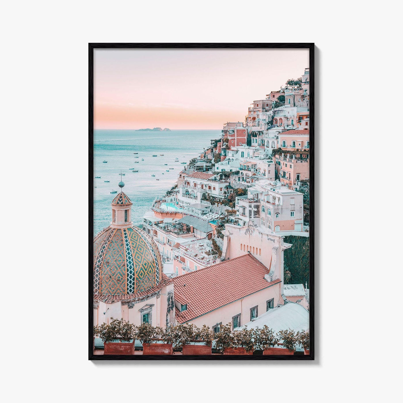 Positano Fine Art Photo Print, Amalfi Coast Wall Decor, Campania Italy Poster