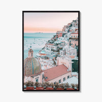 Positano Fine Art Photo Print, Amalfi Coast Wall Decor, Campania Italy Poster