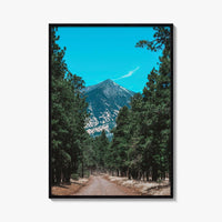 Flagstaff Fine Art Photo Print, Arizona, San Francisco Peaks, Mountain Landscape Wall Decor Poster