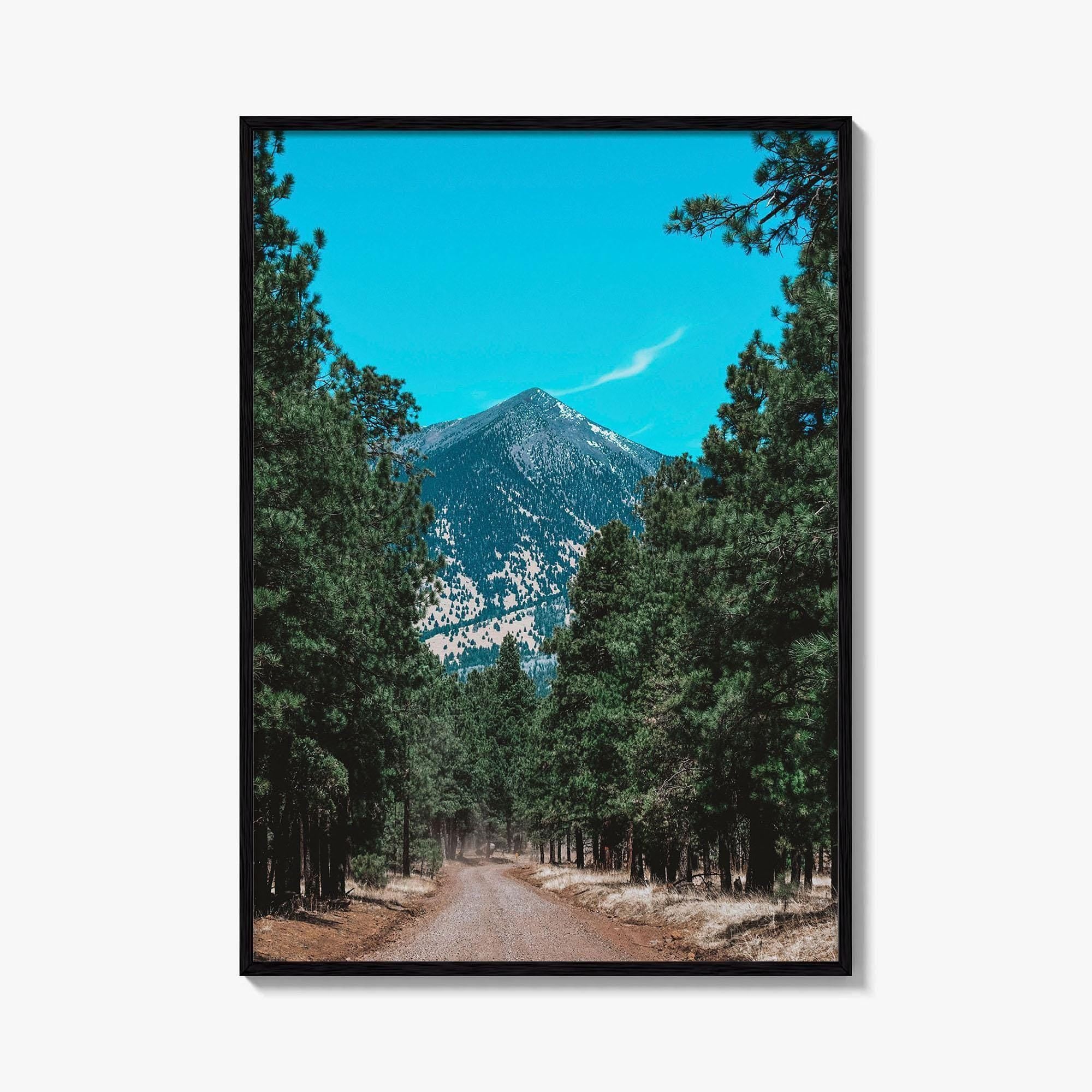 Flagstaff Fine Art Photo Print, Arizona, San Francisco Peaks, Mountain Landscape Wall Decor Poster