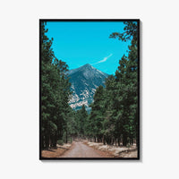 Flagstaff Fine Art Photo Print, Arizona, San Francisco Peaks, Mountain Landscape Wall Decor Poster