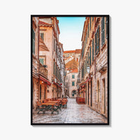 Dubrovnik Croatia Fine Art Photo Print, Old Town Stradun, Ragusa, Wall Poster