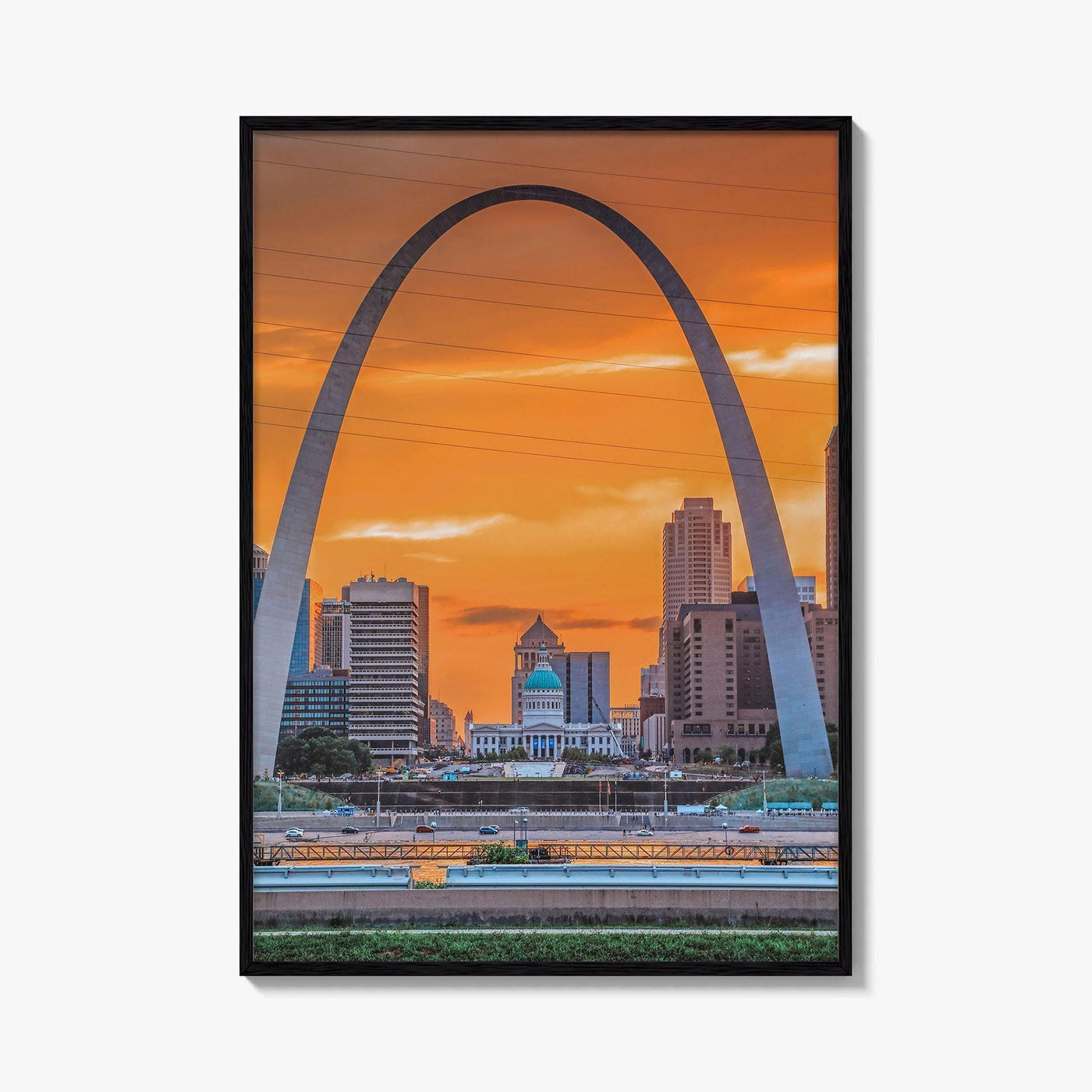 St Louis Fine Art Photo Print, Gateway Arch, Missouri USA, Wall Decor Poster
