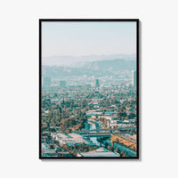 Culver City Skyline Fine Art Photo Print, Los Angeles California Poster, Baldwin Hills