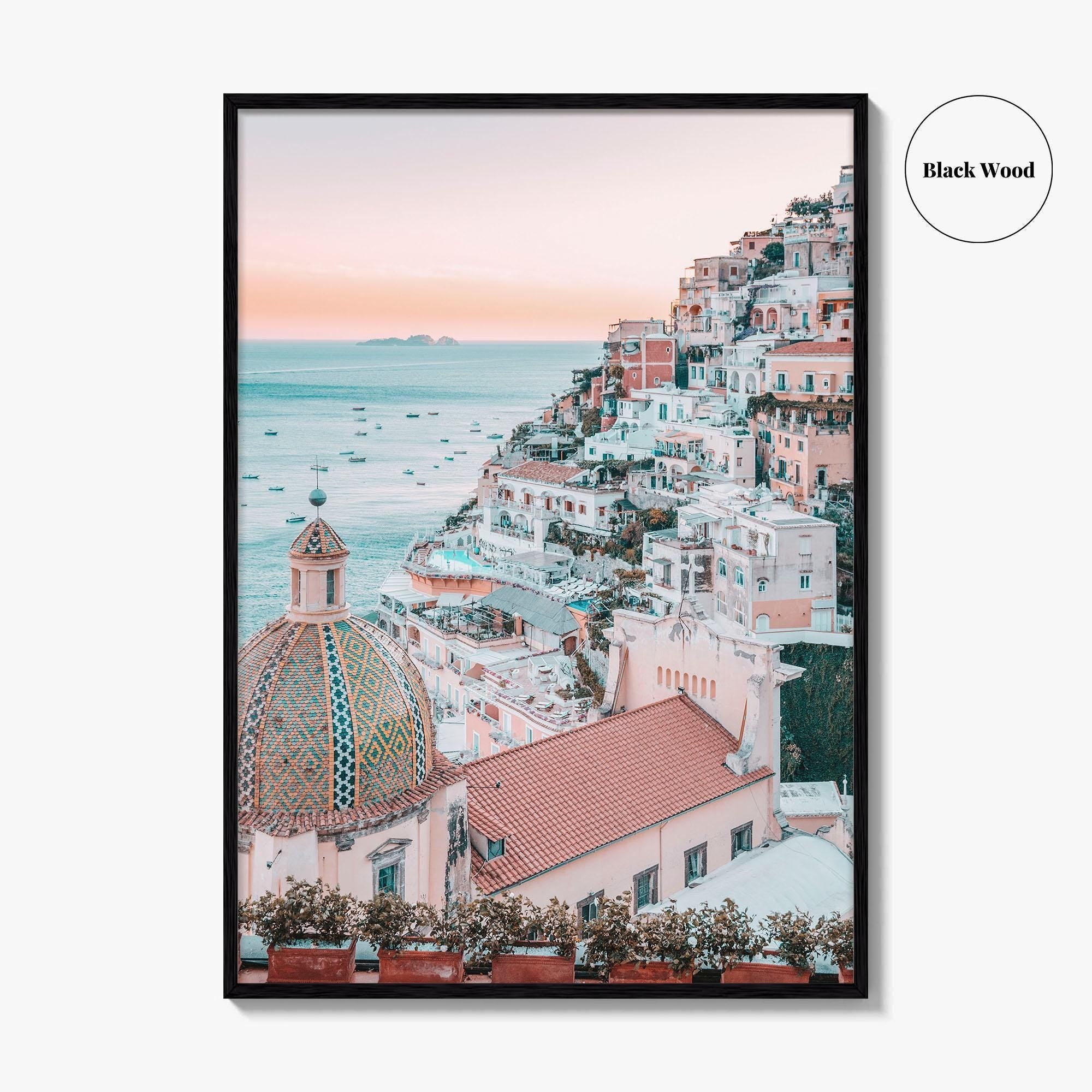 Positano Fine Art Photo Print, Amalfi Coast Wall Decor, Campania Italy Poster