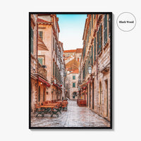 Dubrovnik Croatia Fine Art Photo Print, Old Town Stradun, Ragusa, Wall Poster