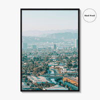 Culver City Skyline Fine Art Photo Print, Los Angeles California Poster, Baldwin Hills
