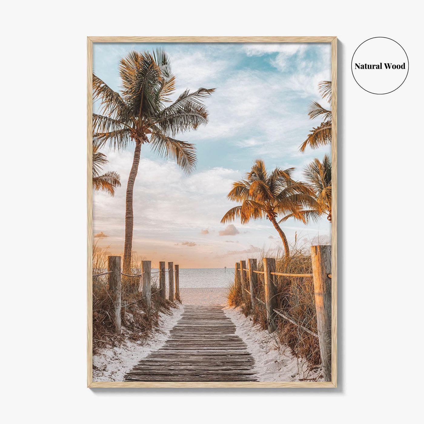 Key West Fine Art Photo Print, Smathers Beach, Florida Keys, USA, Poster