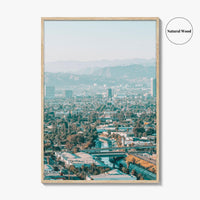 Culver City Skyline Fine Art Photo Print, Los Angeles California Poster, Baldwin Hills