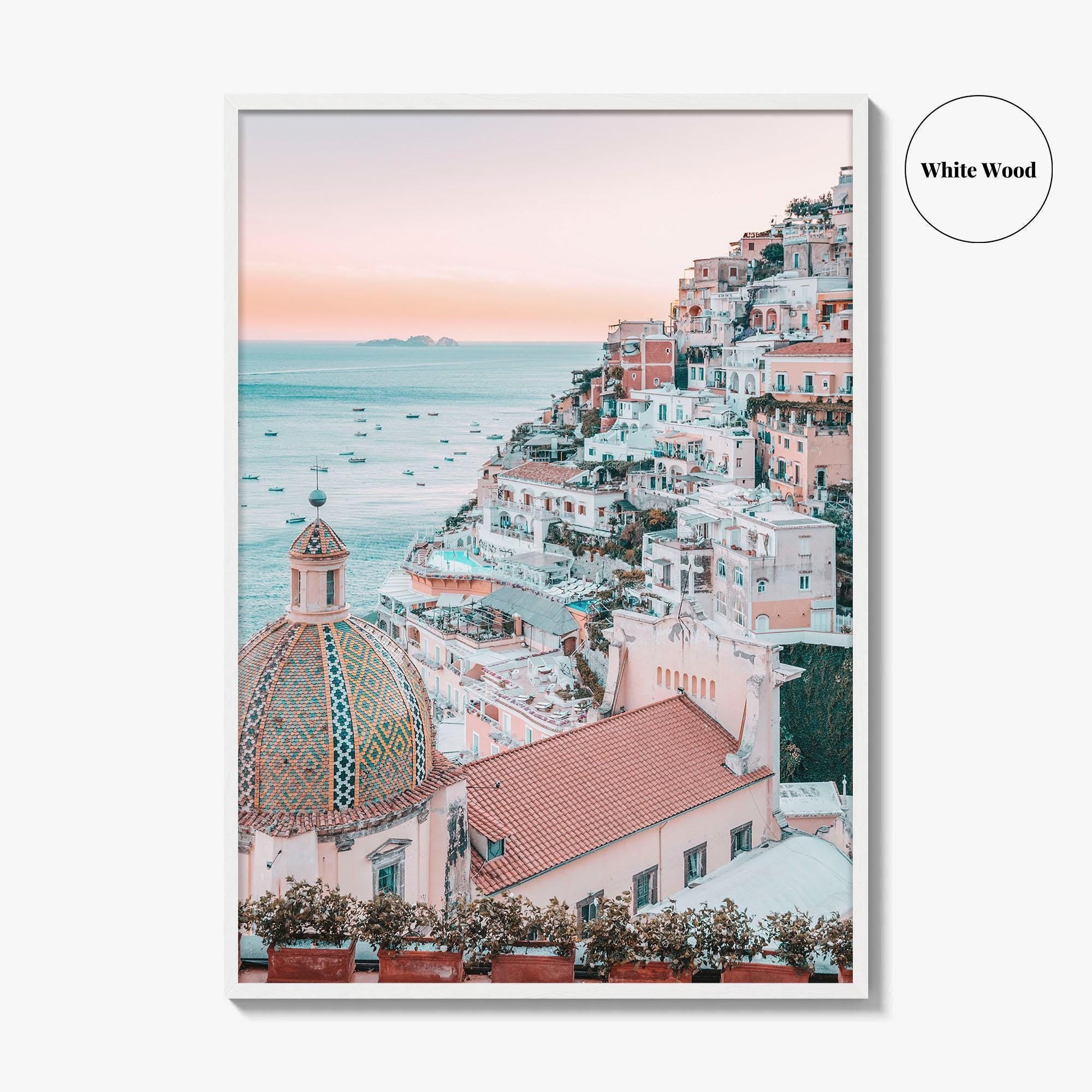 Positano Fine Art Photo Print, Amalfi Coast Wall Decor, Campania Italy Poster