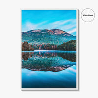 Table Rock State Park Fine Art Photo Print, Pinnacle Lake, Greenville SC Poster