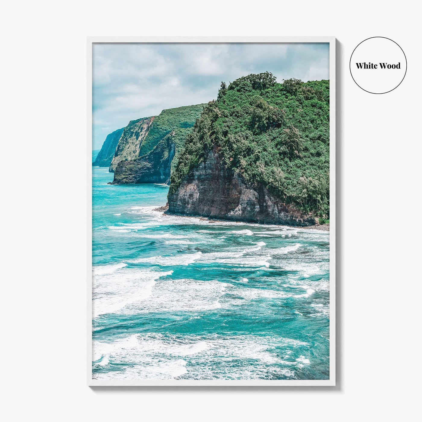 Pololu Beach Fine Art Photo Print, Big Island Hawaii Wall Poster, USA