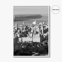 Upper West Side Black and White Fine Art Photo Print, Central Park NYC Poster