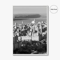 Upper West Side Black and White Fine Art Photo Print, Central Park NYC Poster