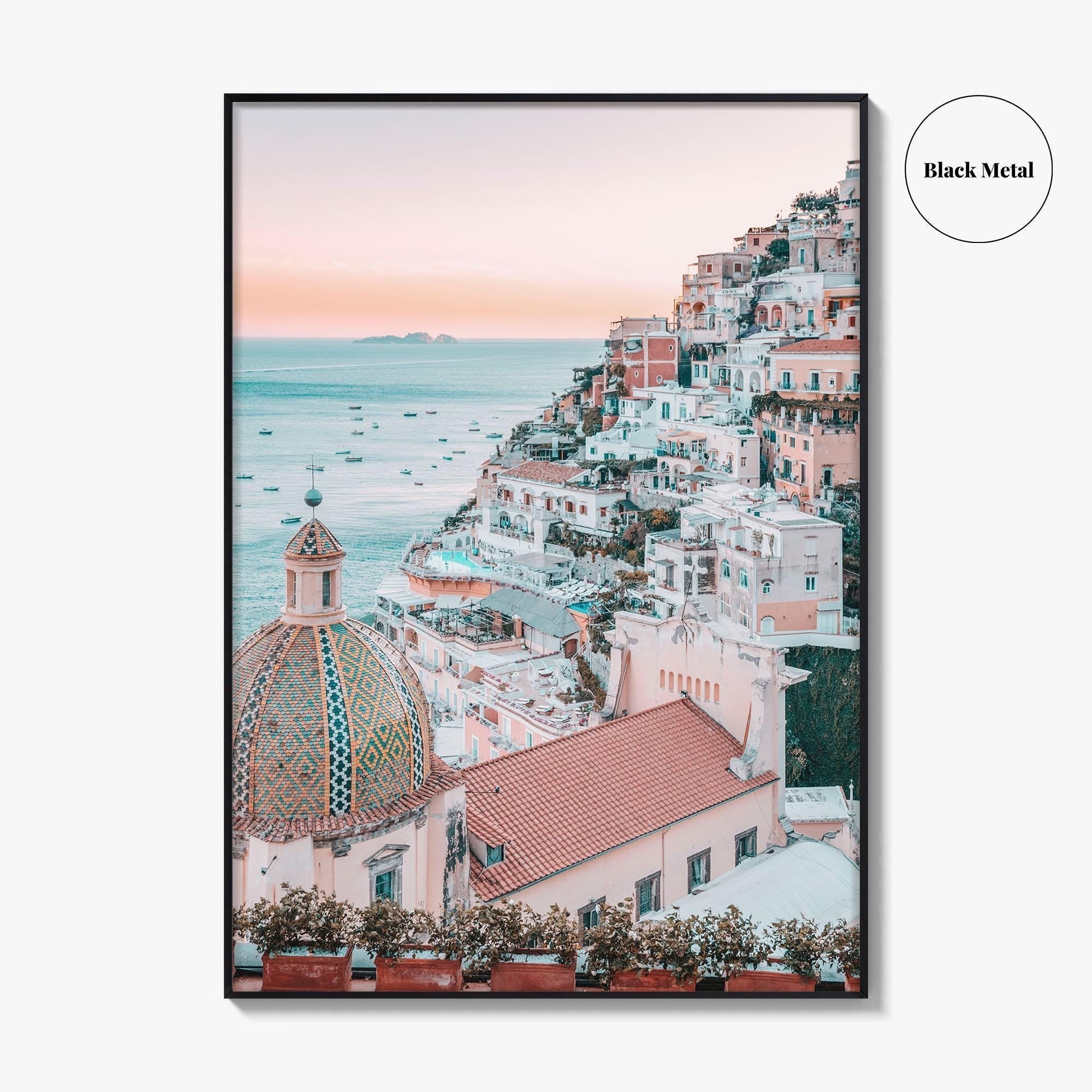 Positano Fine Art Photo Print, Amalfi Coast Wall Decor, Campania Italy Poster