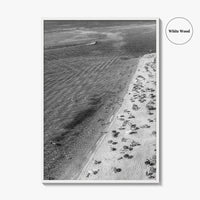 Tropea Black and White Fine Art Photo Print, Tyrrhenian Sea, Calabria Italy Wall Poster