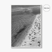Tropea Black and White Fine Art Photo Print, Tyrrhenian Sea, Calabria Italy Wall Poster