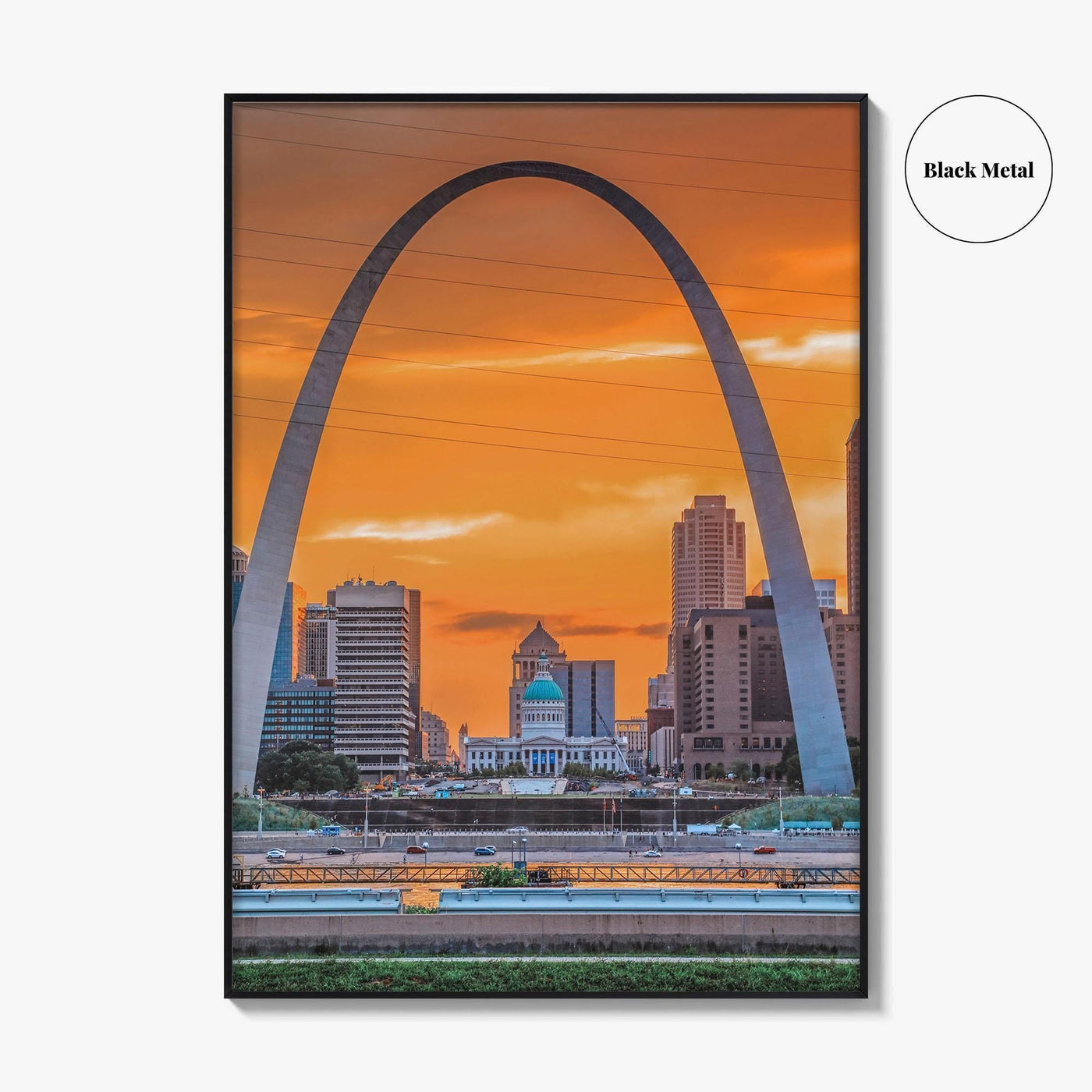St Louis Fine Art Photo Print, Gateway Arch, Missouri USA, Wall Decor Poster