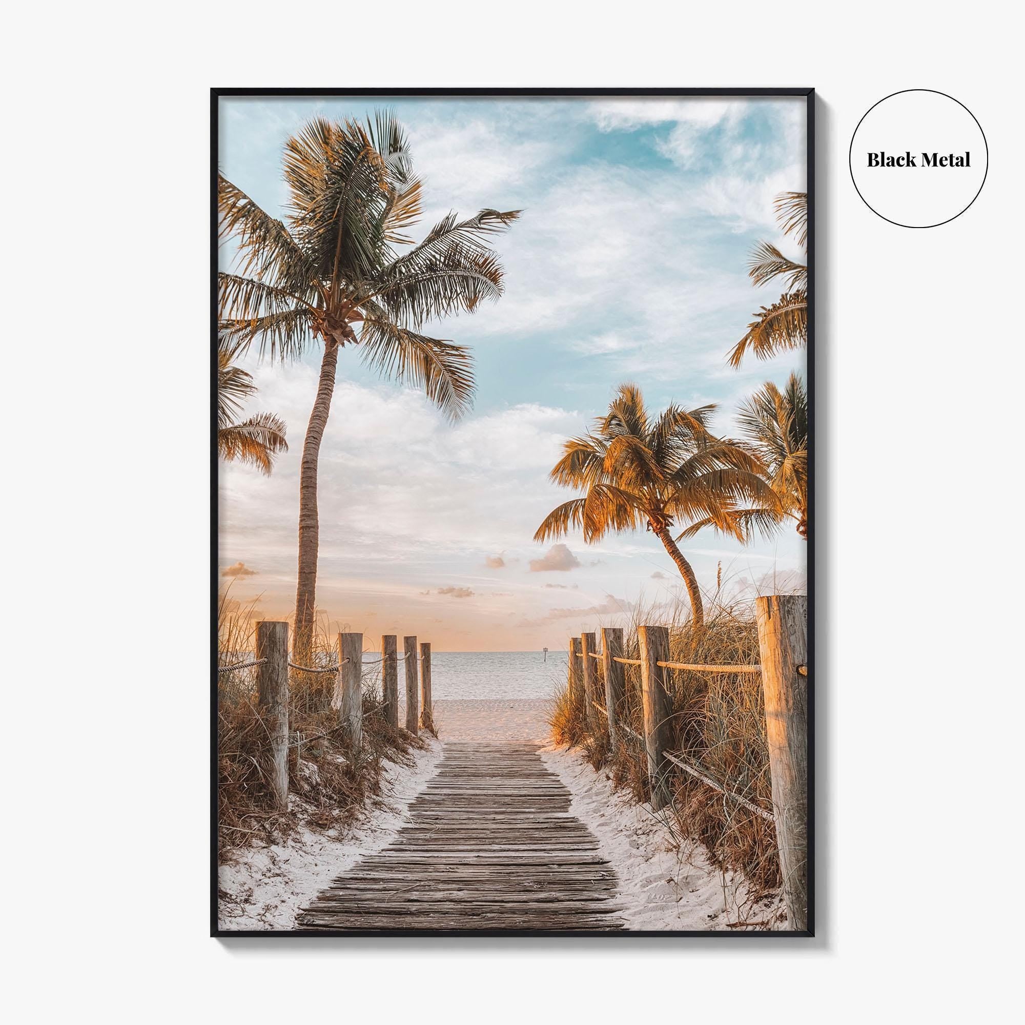 Key West Fine Art Photo Print, Smathers Beach, Florida Keys, USA, Poster
