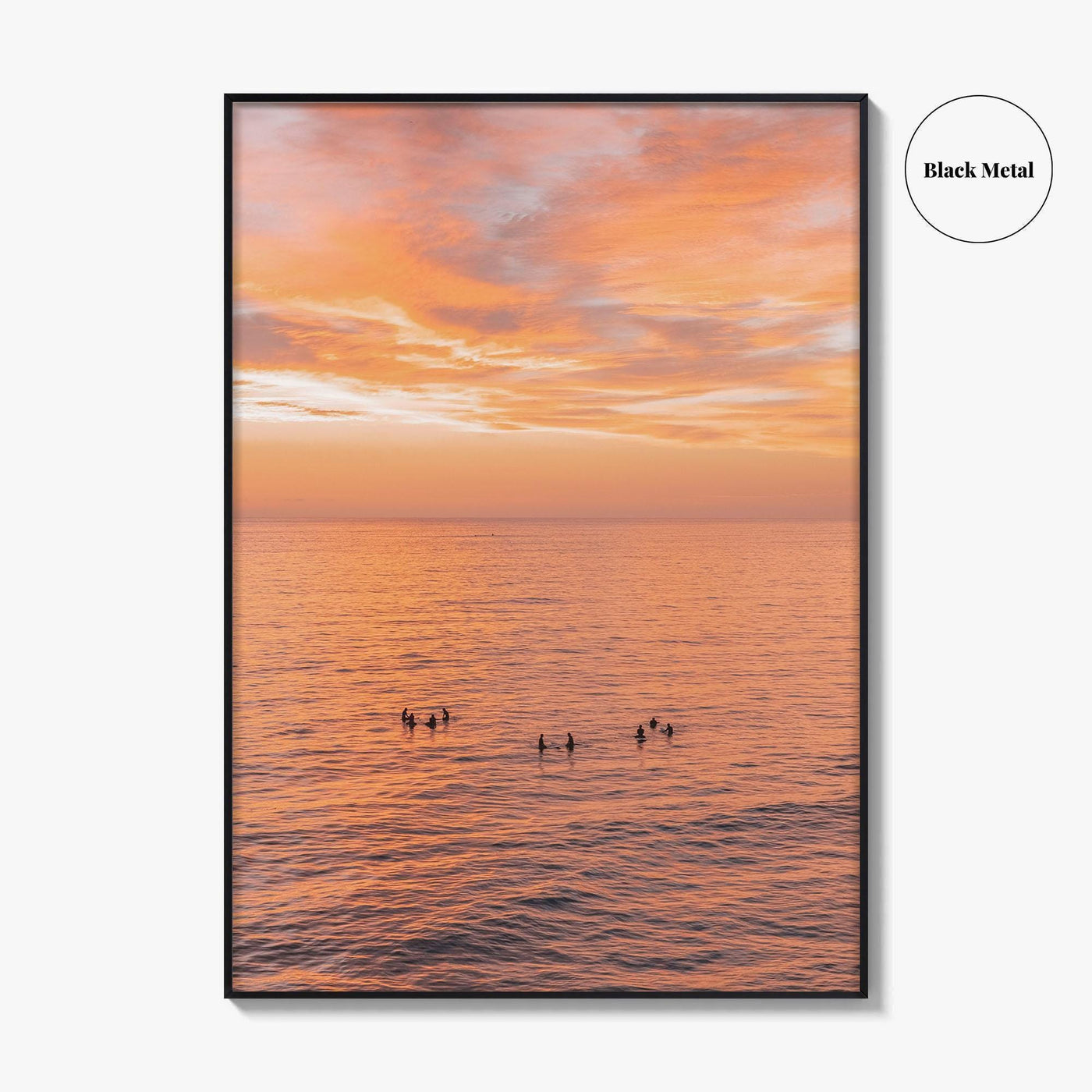Encinitas Fine Art Photo Print, Surfers Beach Ocean, San Diego California Wall Decor Poster