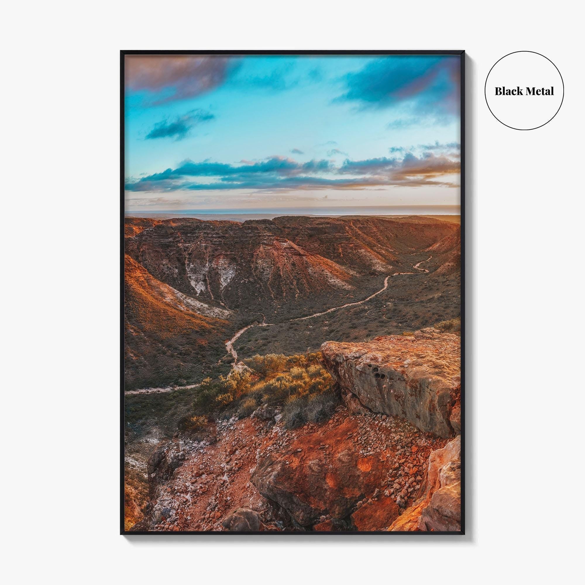 Western Australia Fine Art Photo Print, Charles Knife Canyon, Exmouth, Australia Wall Poster