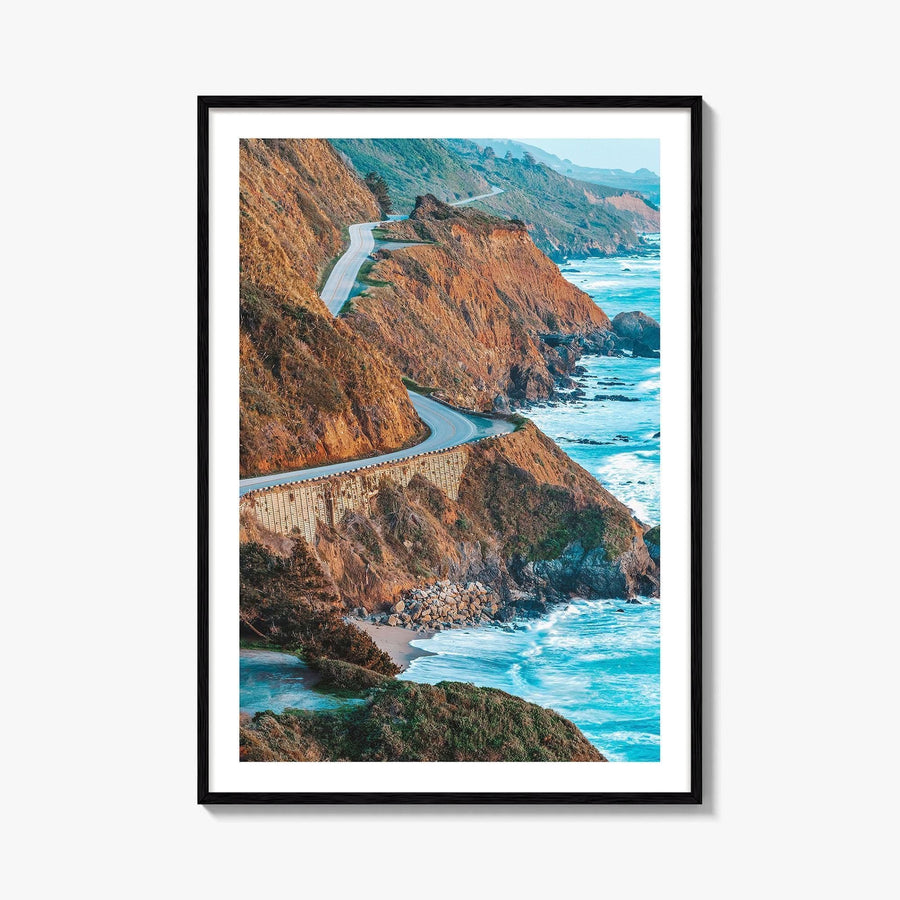 Big Sur California Fine Art Photo Print, Pacific Coast Highway 1, USA Wall Poster