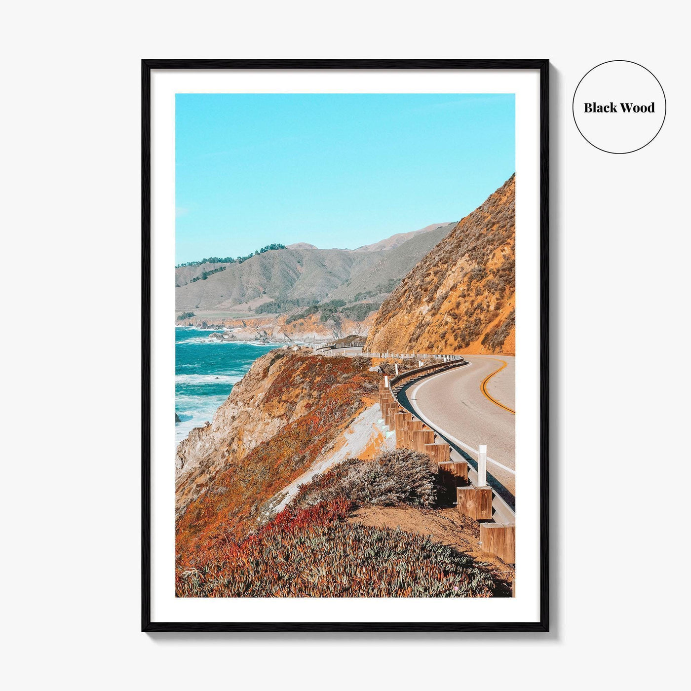 Big Sur California Fine Art Photo Print, PCH, Highway 1, Wall Poster, Pacific Coast
