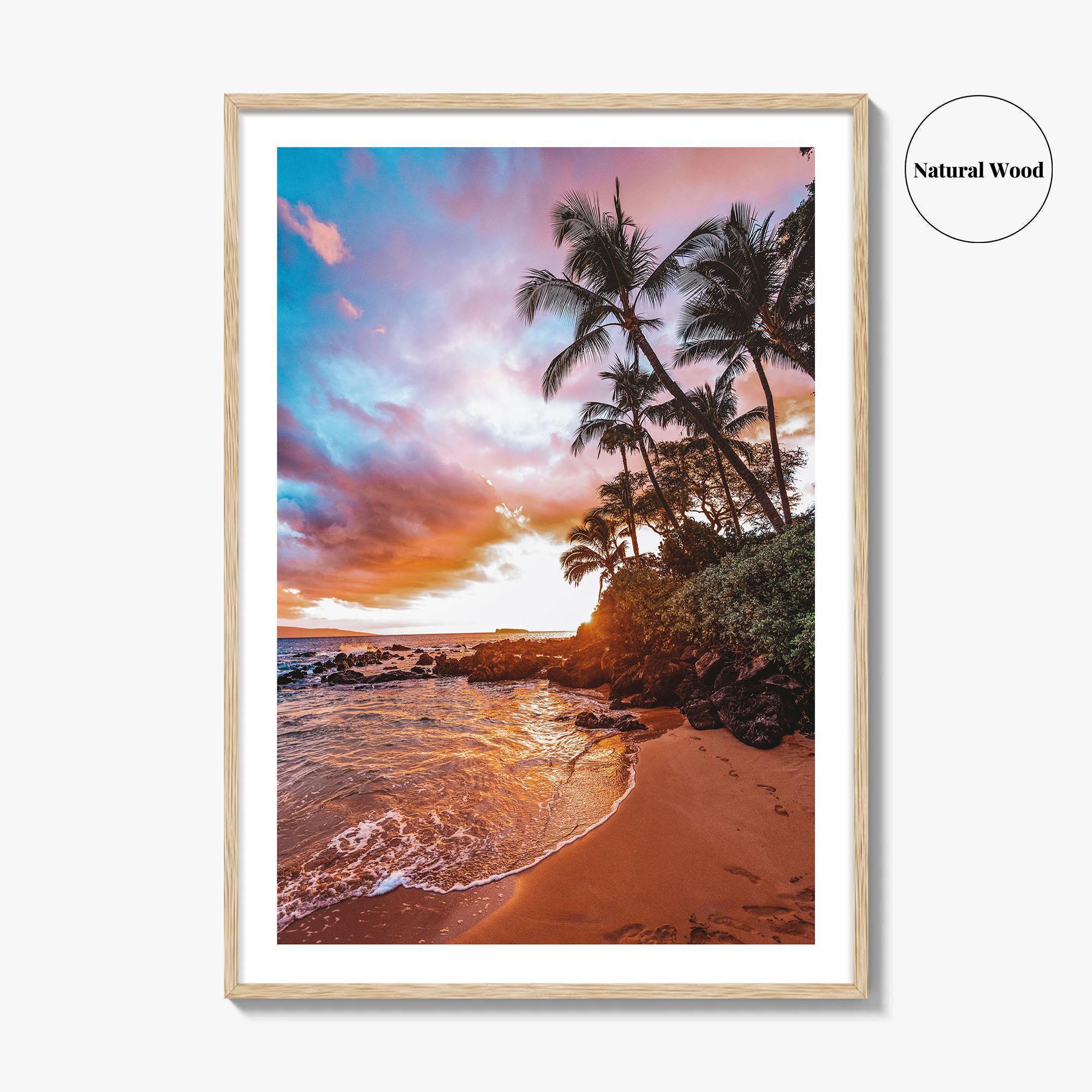 Maui Fine Art Photo Print, Secret Beach Hawaii USA Wall Decor Poster