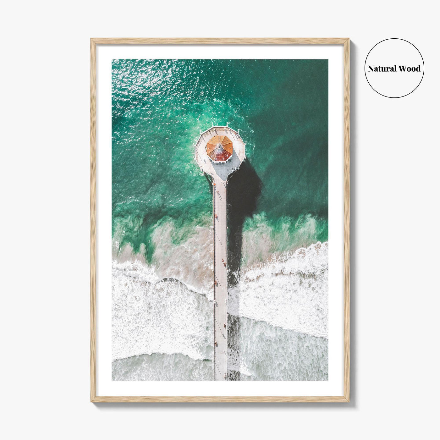 Manhattan Beach Fine Art Photo Print, Pier, Los Angeles, California Wall Poster, USA