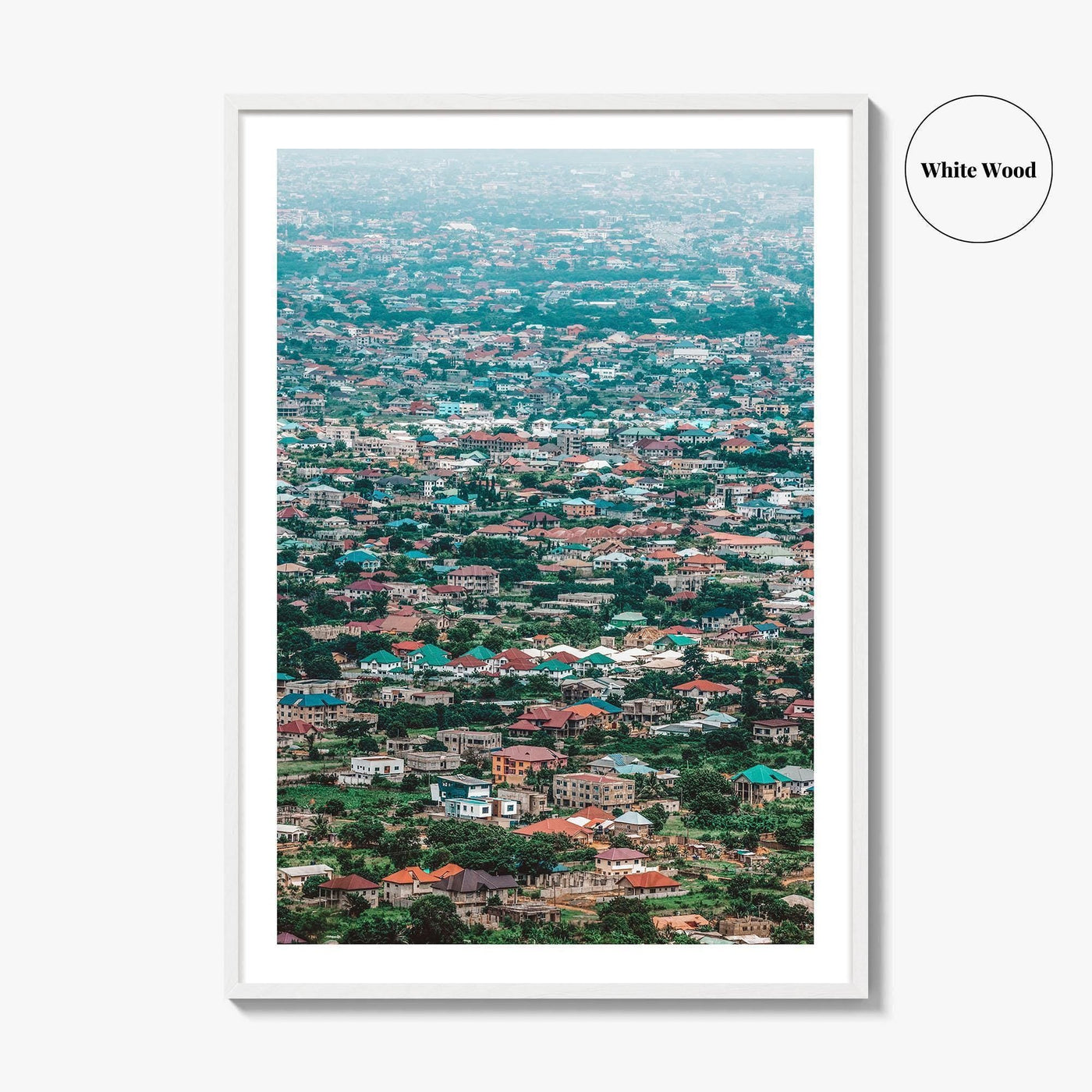 Accra Fine Art Photo Print, Ghana Landscape Wall Decor Poster, West Africa Photo