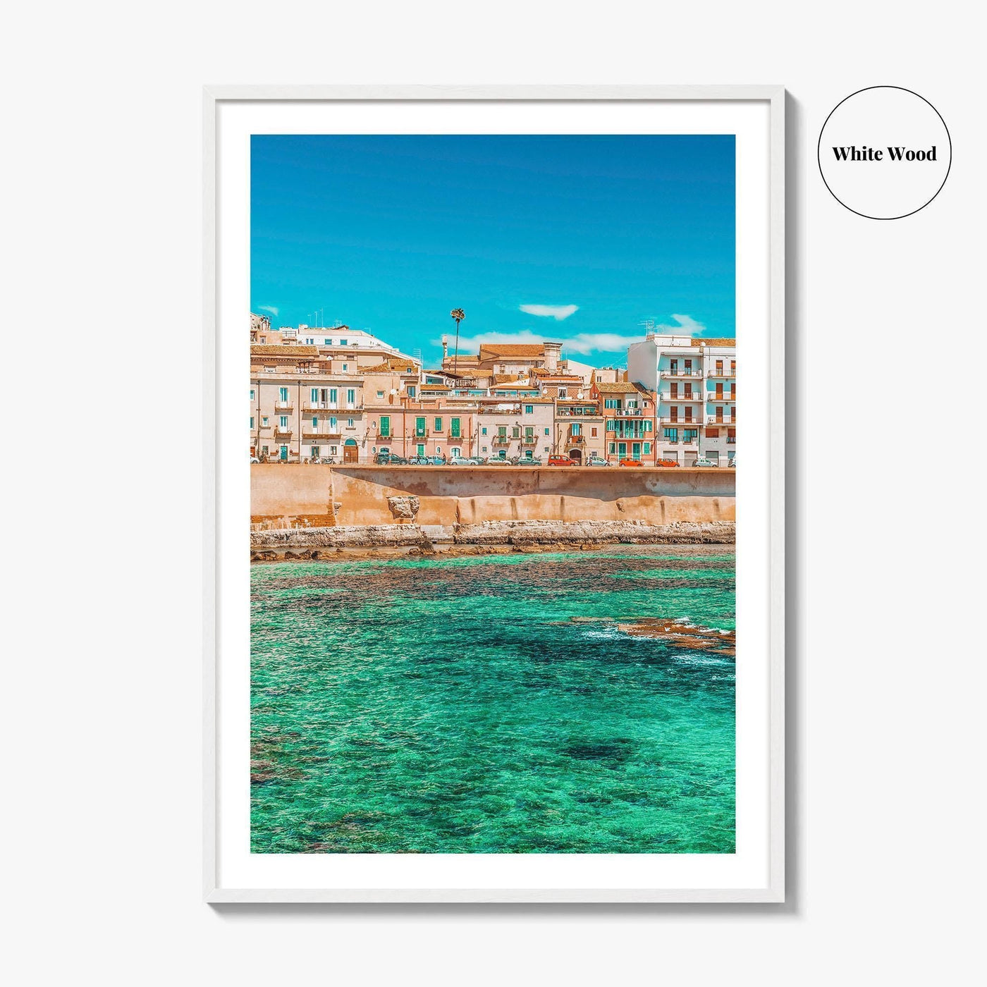 Syracuse Italy Fine Art Photo Print, Siracusa, Sicily Cityscape, Ortigia Poster