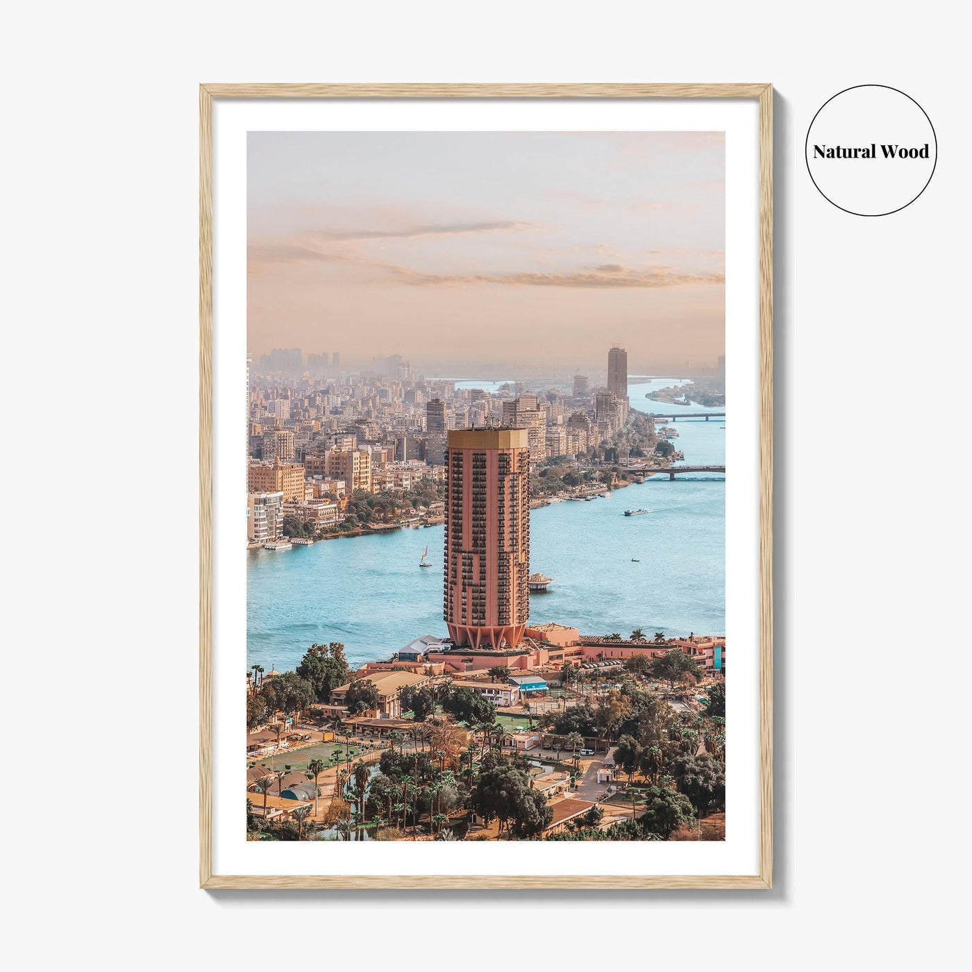 Cairo Fine Art Photo Print, Egypt Wall Decor, Downtown Poster