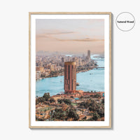 Cairo Fine Art Photo Print, Egypt Wall Decor, Downtown Poster