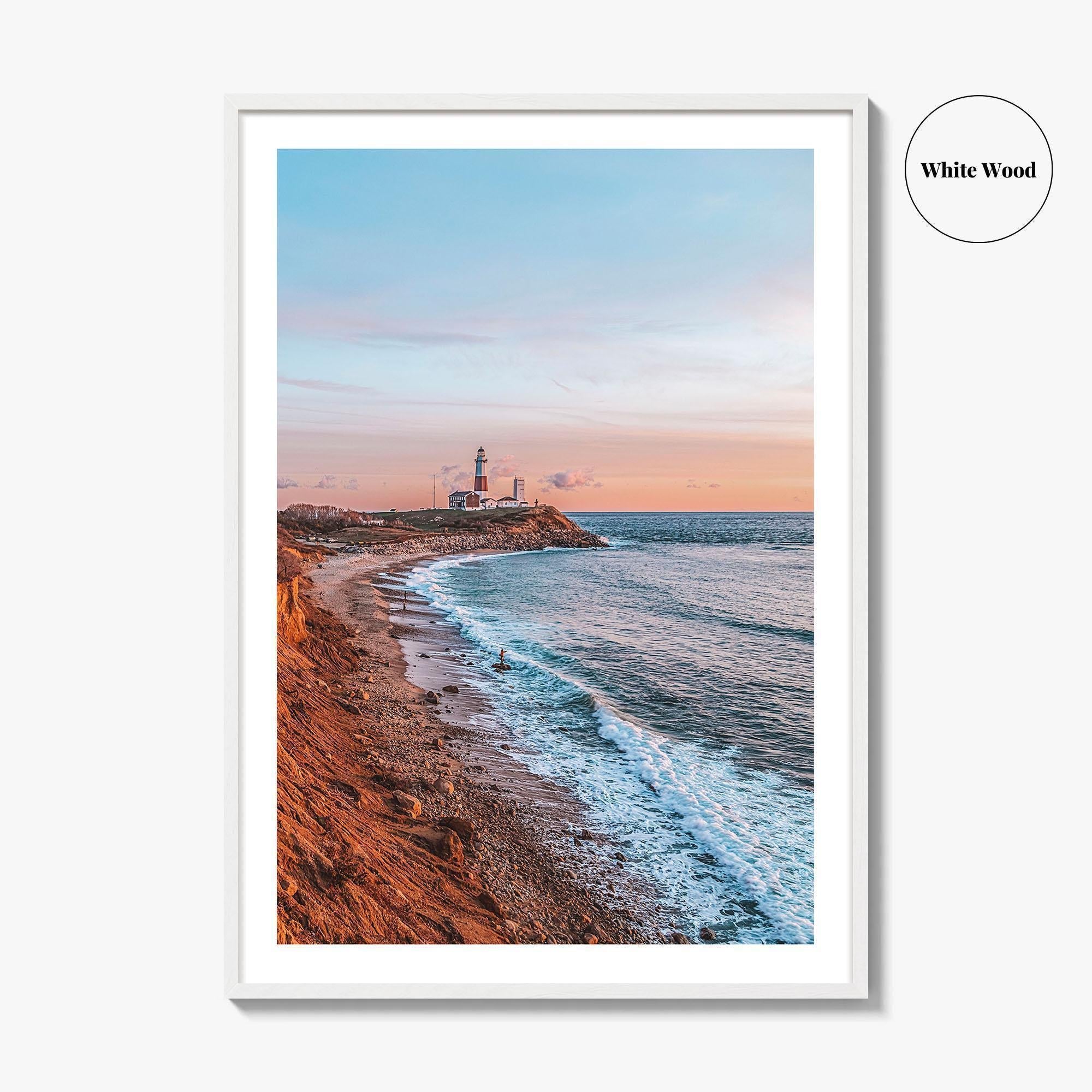 Montauk Fine Art Photo Print, Lighthouse, Long Island, New York, Hamptons, Poster