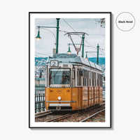 Budapest Fine Art Photo Print, Tram, Hungary Wall Decor Poster