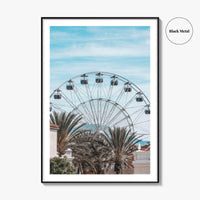Irvine Skyline Fine Art Photo Print, Orange County Wall Decor Poster, California USA