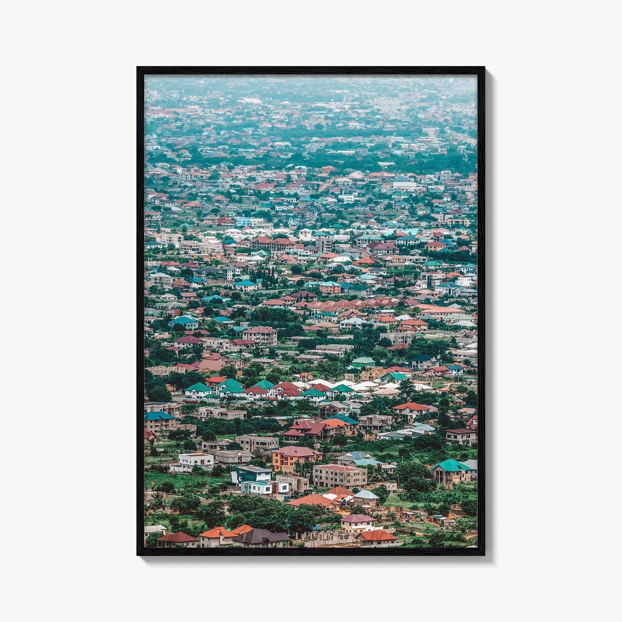 Accra Fine Art Photo Print, Ghana Landscape Wall Decor Poster, West Africa Photo
