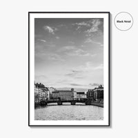 Gothenburg Black and White Fine Art Photo Print, Göteborg Poster, Sweden