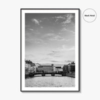 Gothenburg Black and White Fine Art Photo Print, Göteborg Poster, Sweden